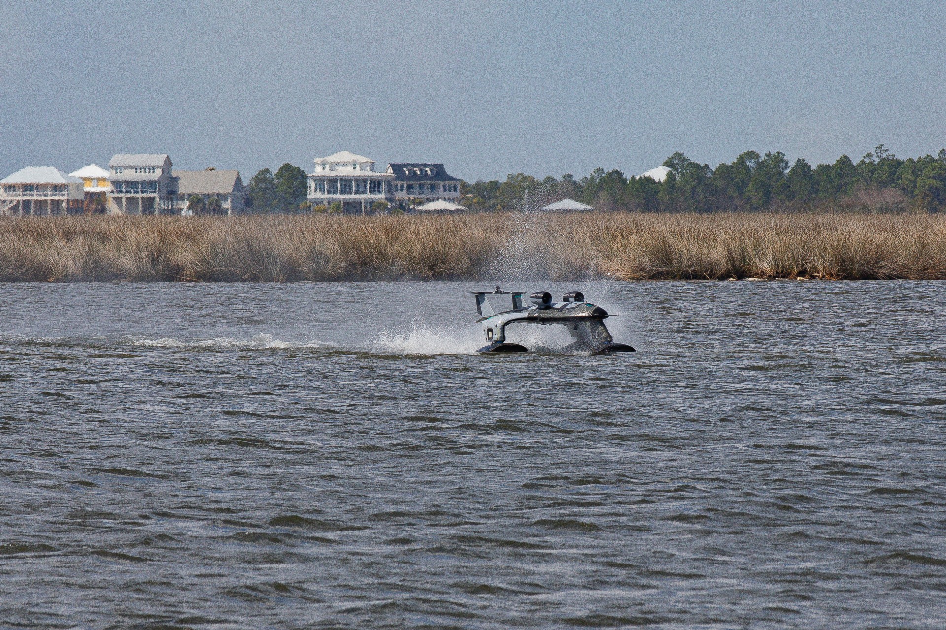 HALIA skating on open water